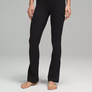Lululemon Align Mini Flare 6 black NWT